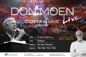 Don Moen Deeper in Love Singapore
