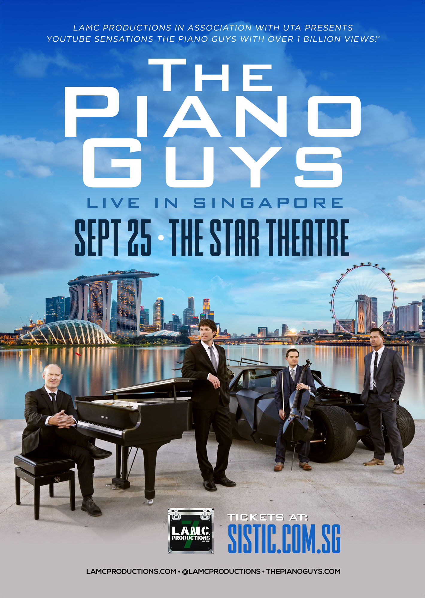 The Piano Guys Live in Singapore