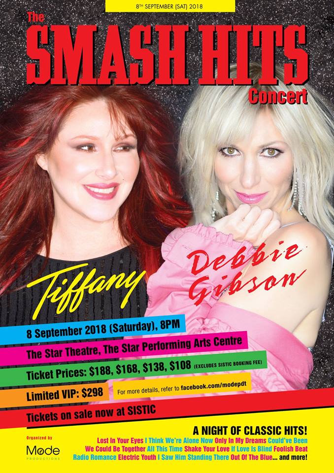 The SMASH HITS Concert – Tiffany & Debbie Gibson